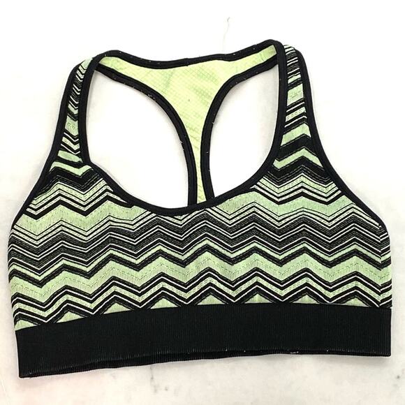 Lululemon Ebb & Flow Chevron Reversible Racerback Bra 6 - Picture 2 of 9